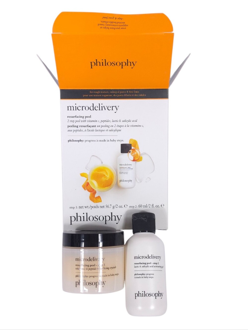 Philosophy Microdelivery Vitamin C Resurfacing Peel 2 Piece Set